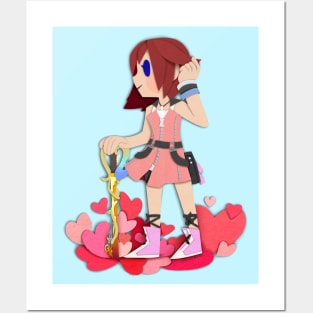 Paper Kairi Posters and Art